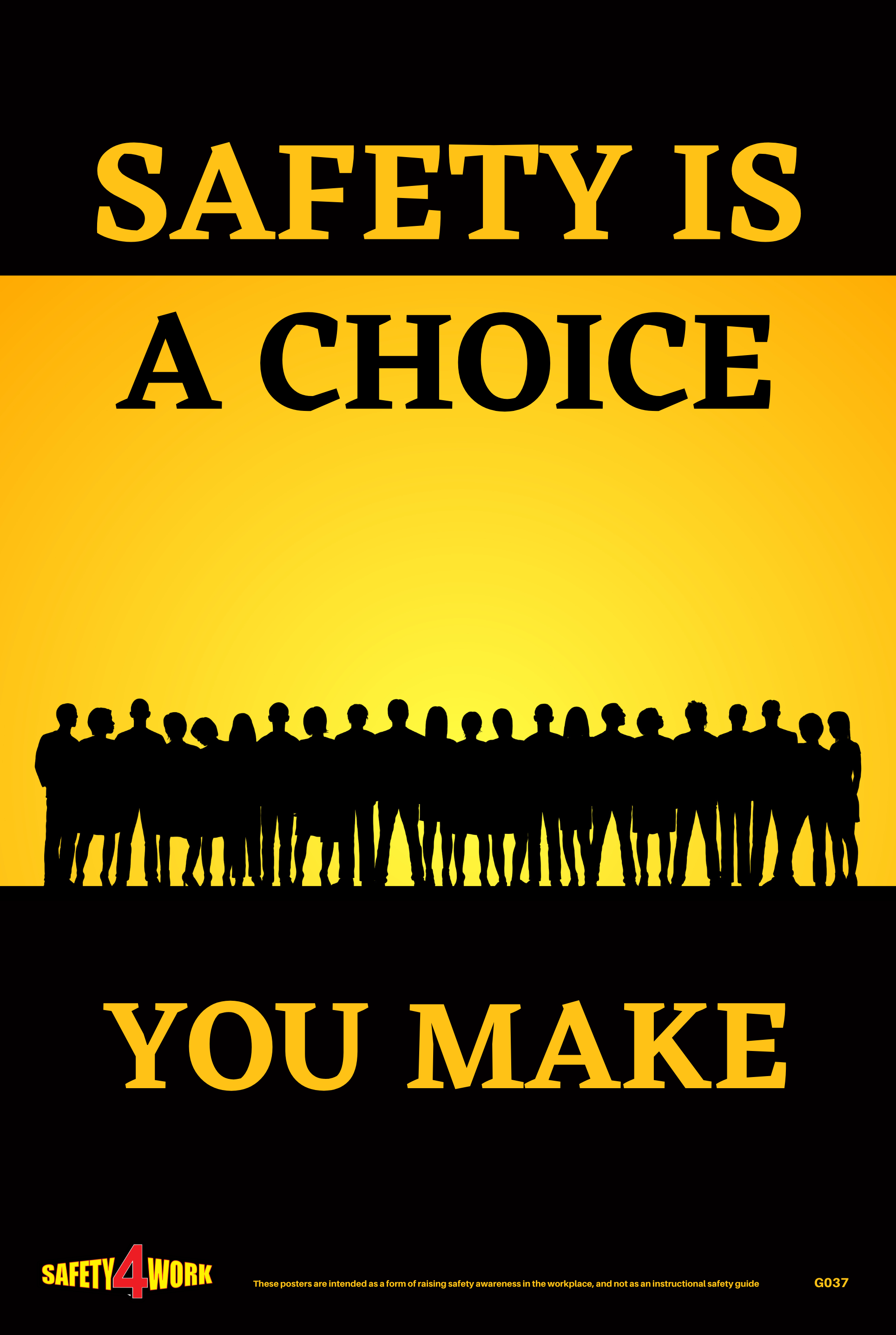 G037- General Workplace Safety Poster