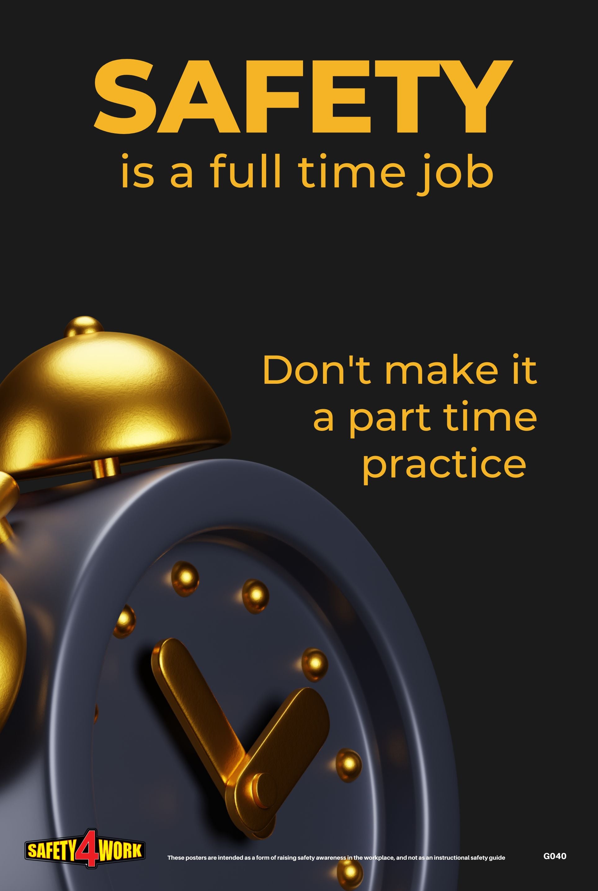 Workplace Health & Safety Poster | Workplace Awareness Poster | Genera ...