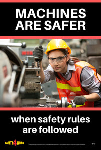 I012- Industrial Workplace Safety Poster Digital Download- No Shipping