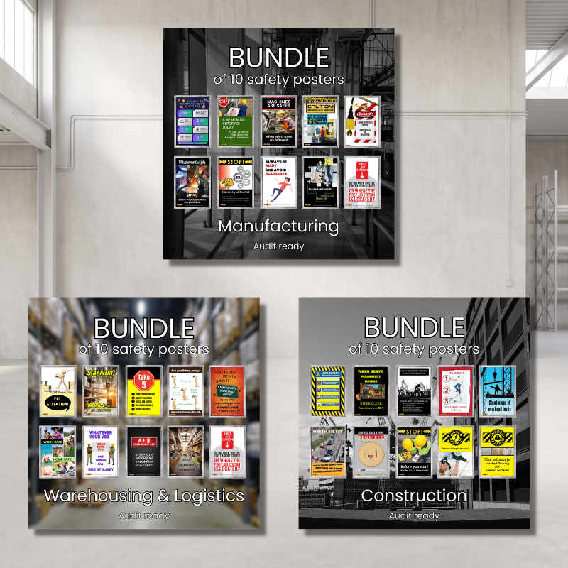 Workplace Safety Poster Bundles