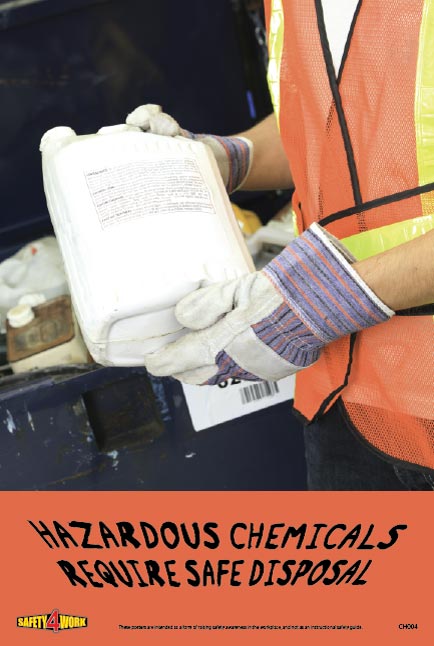 CH004- Chemical Workplace Safety Poster