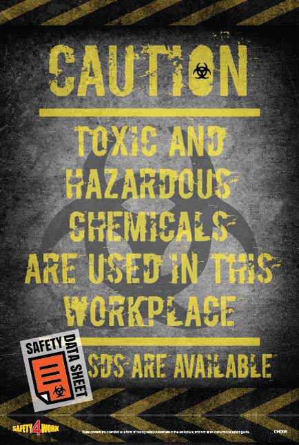 CH008- Chemical Workplace Safety Poster