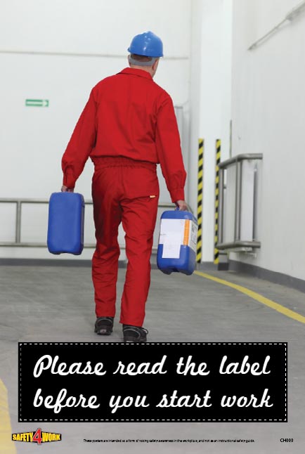 CH009- Chemical Workplace Safety Poster