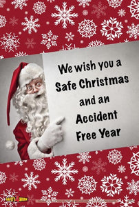 CM009- Christmas Workplace Safety Poster