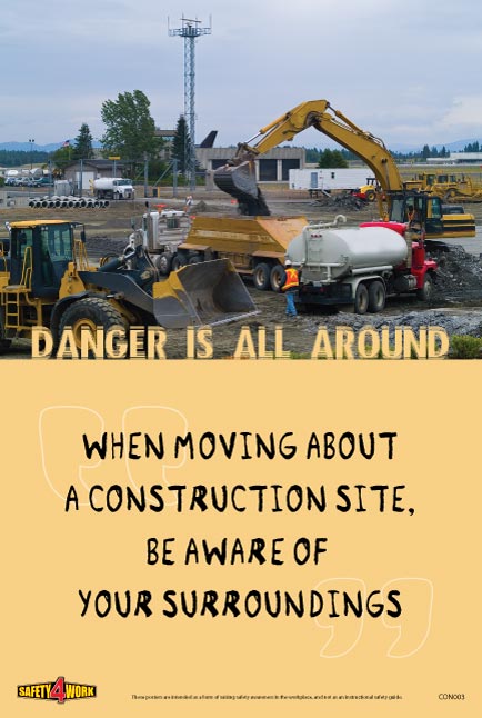 CON003- Construction Workplace Safety Poster