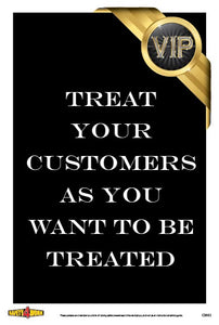 CS002- Customer Service Workplace Safety Poster