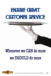CS011- Customer Service Workplace Safety Poster