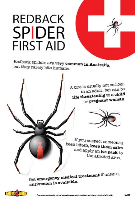 FA004- First Aid Workplace Safety Poster