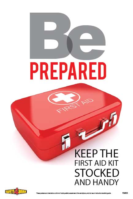 FA005- First Aid Workplace Safety Poster