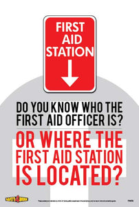 FA006- First Aid Workplace Safety Poster