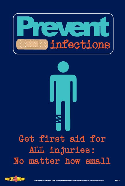FA007- First Aid Workplace Safety Poster
