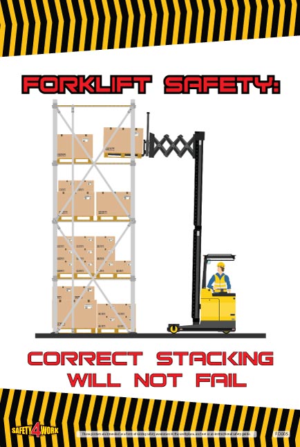 FO005- Forklift Workplace Safety Poster