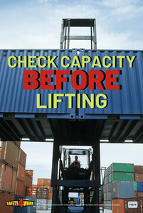 FO015- Forklift Workplace Safety Poster