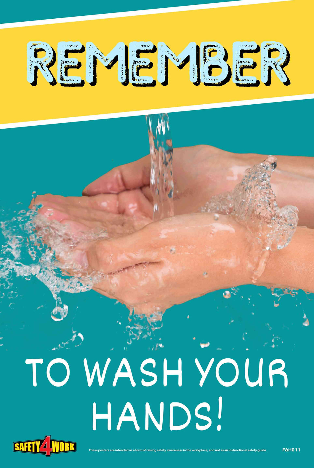 F&H011- Food and Hygiene Workplace Safety Poster