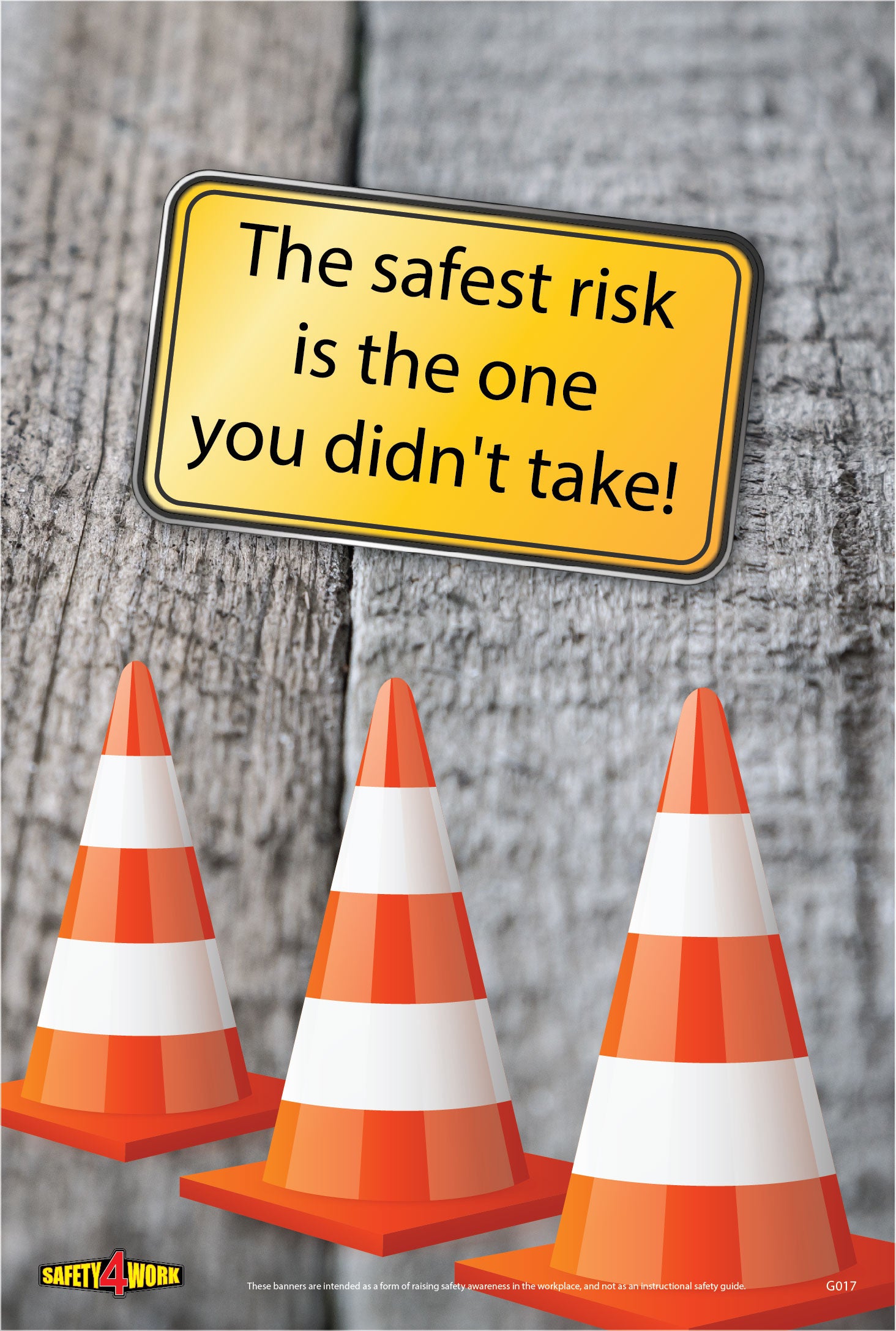 Workplace Health & Safety Poster | Workplace Awareness Poster | General Safety G017