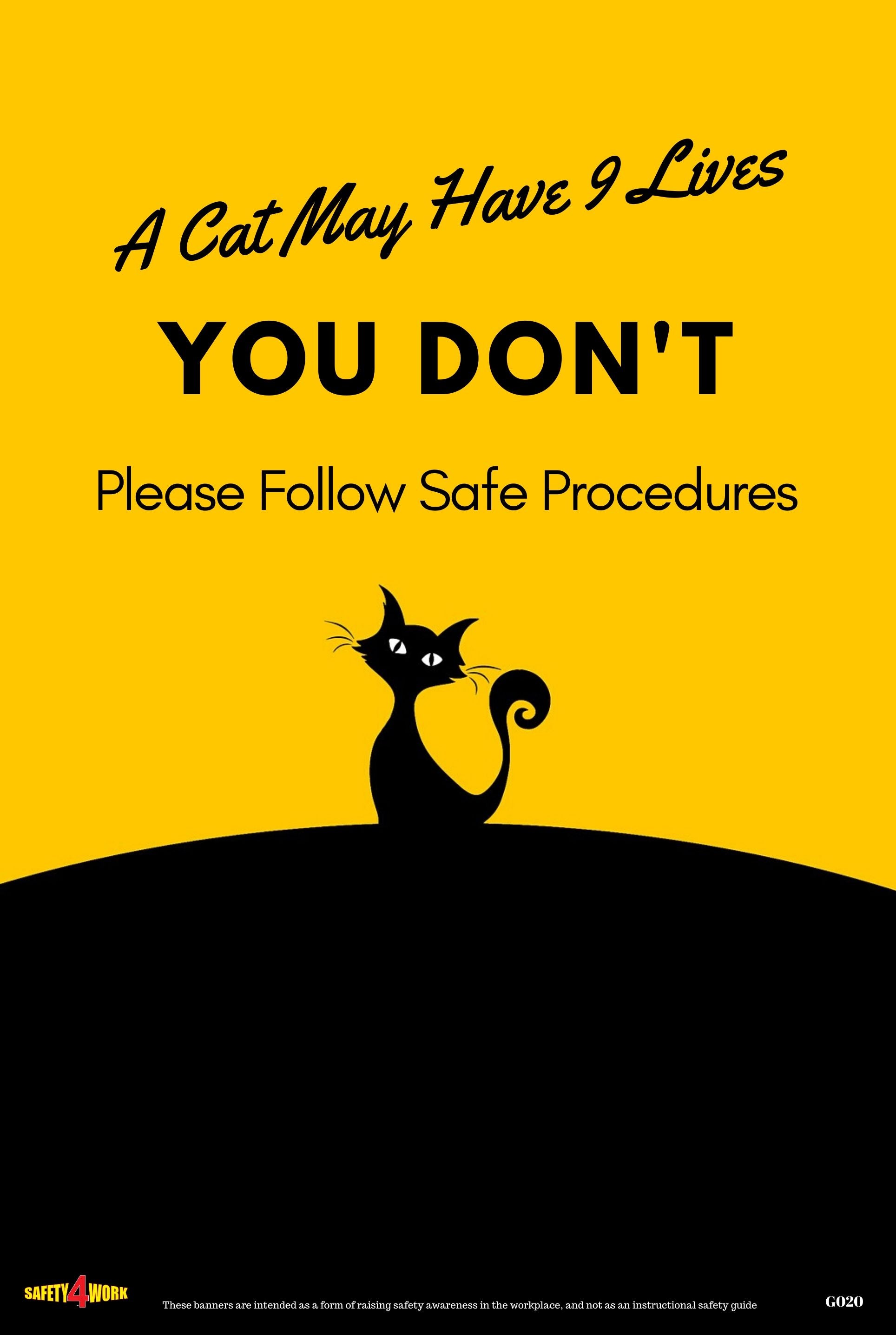 Workplace Health & Safety Poster | Workplace Awareness Poster | General Safety G020