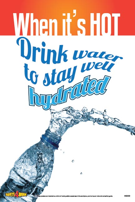 HE009- Health Workplace Safety Poster