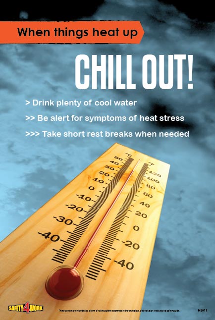 HE011- Health Workplace Safety Poster