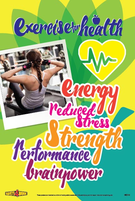 HE014- Health Workplace Safety Poster