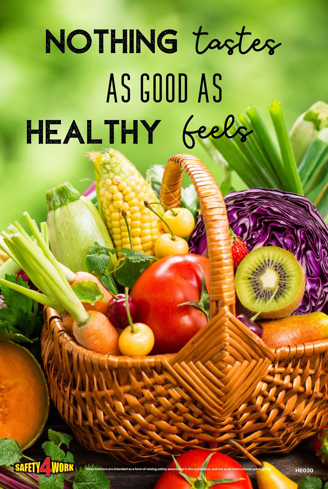 HE030- Health Workplace Safety Poster