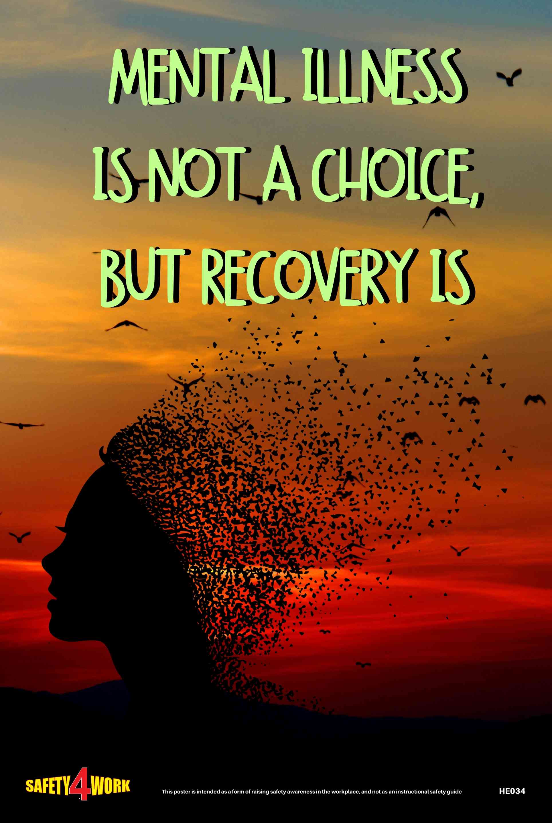 HE034- Health Workplace Safety Poster