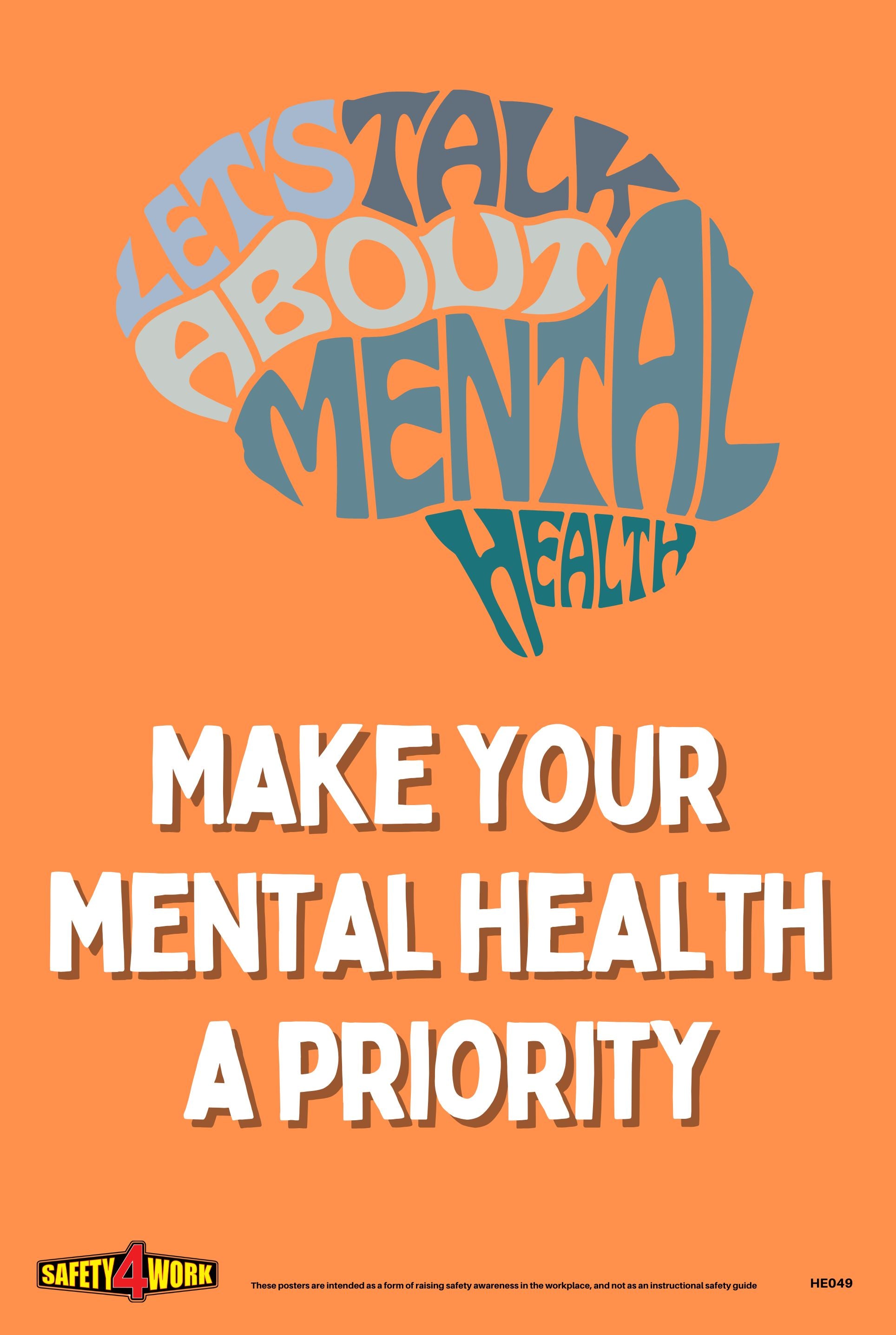 HE049- Health Workplace Safety Poster