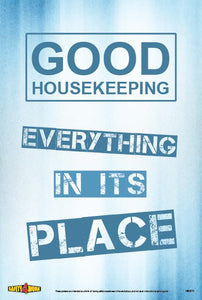 HK011- Housekeeping Workplace Safety Poster