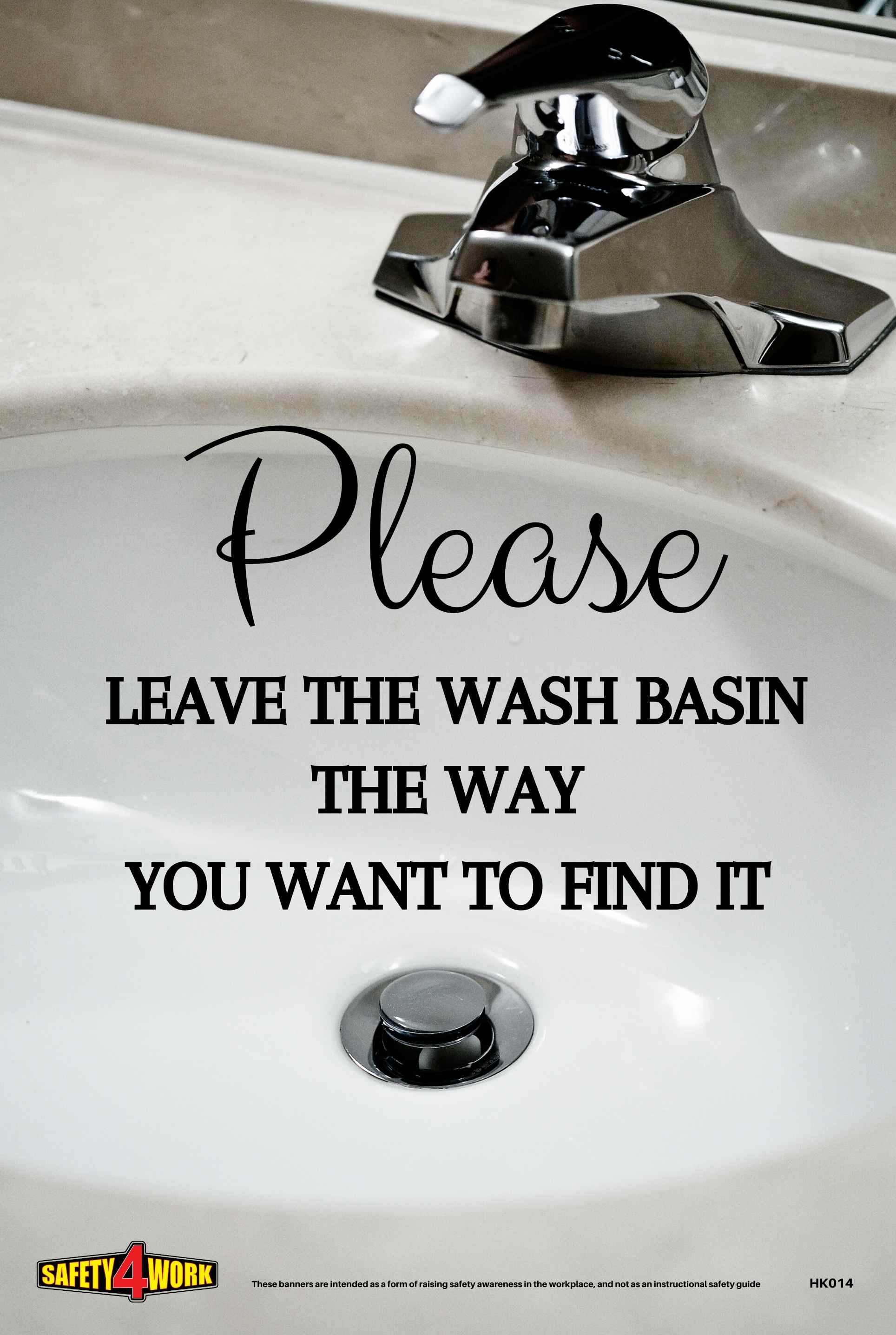 HK014- Housekeeping Workplace Safety Poster