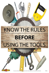 HT001- Handtools Workplace Safety Poster