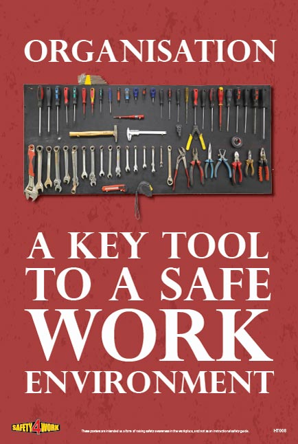 HT008- Handtools Workplace Safety Poster