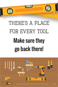 HT020- Handtools Workplace Safety Poster