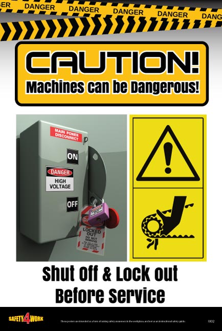 I002- Industrial Workplace Safety Poster