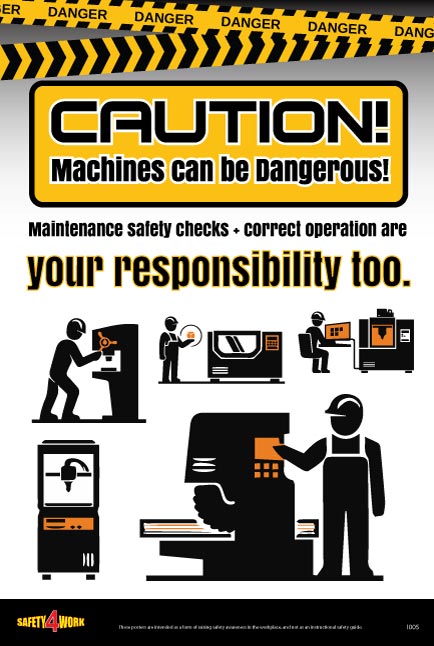 I005- Industrial Workplace Safety Poster