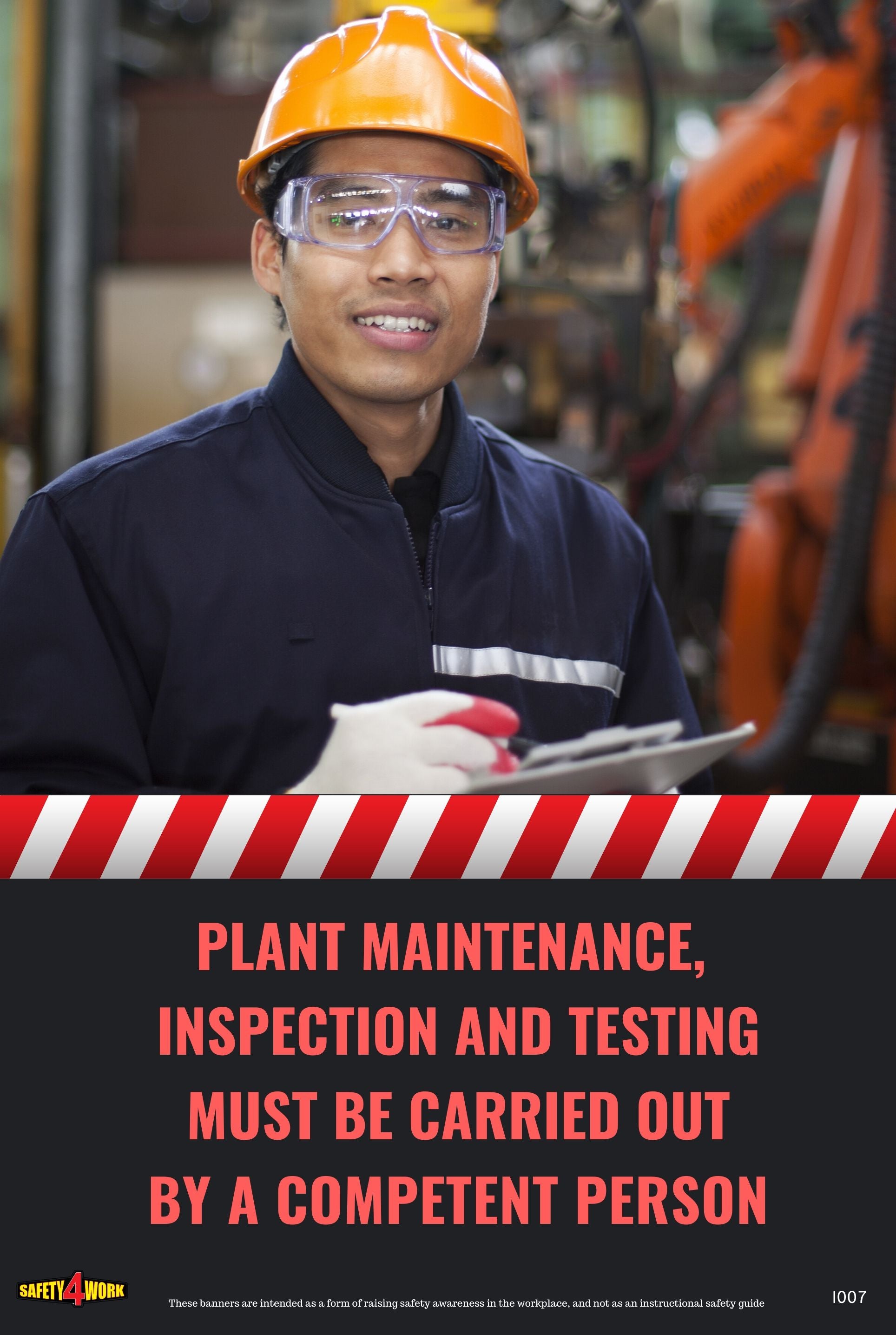 I007- Industrial Workplace Safety Poster