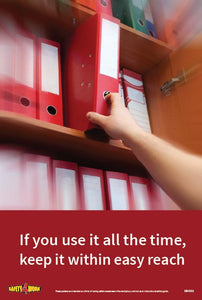 MH006- Manual Handling Workplace Safety Poster