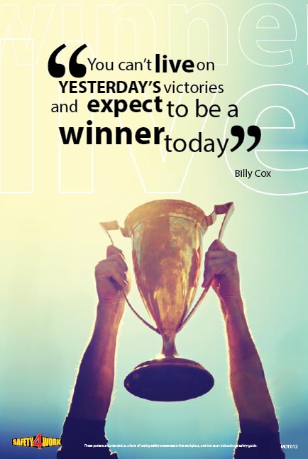 MOT012- Motivation Workplace Safety Poster