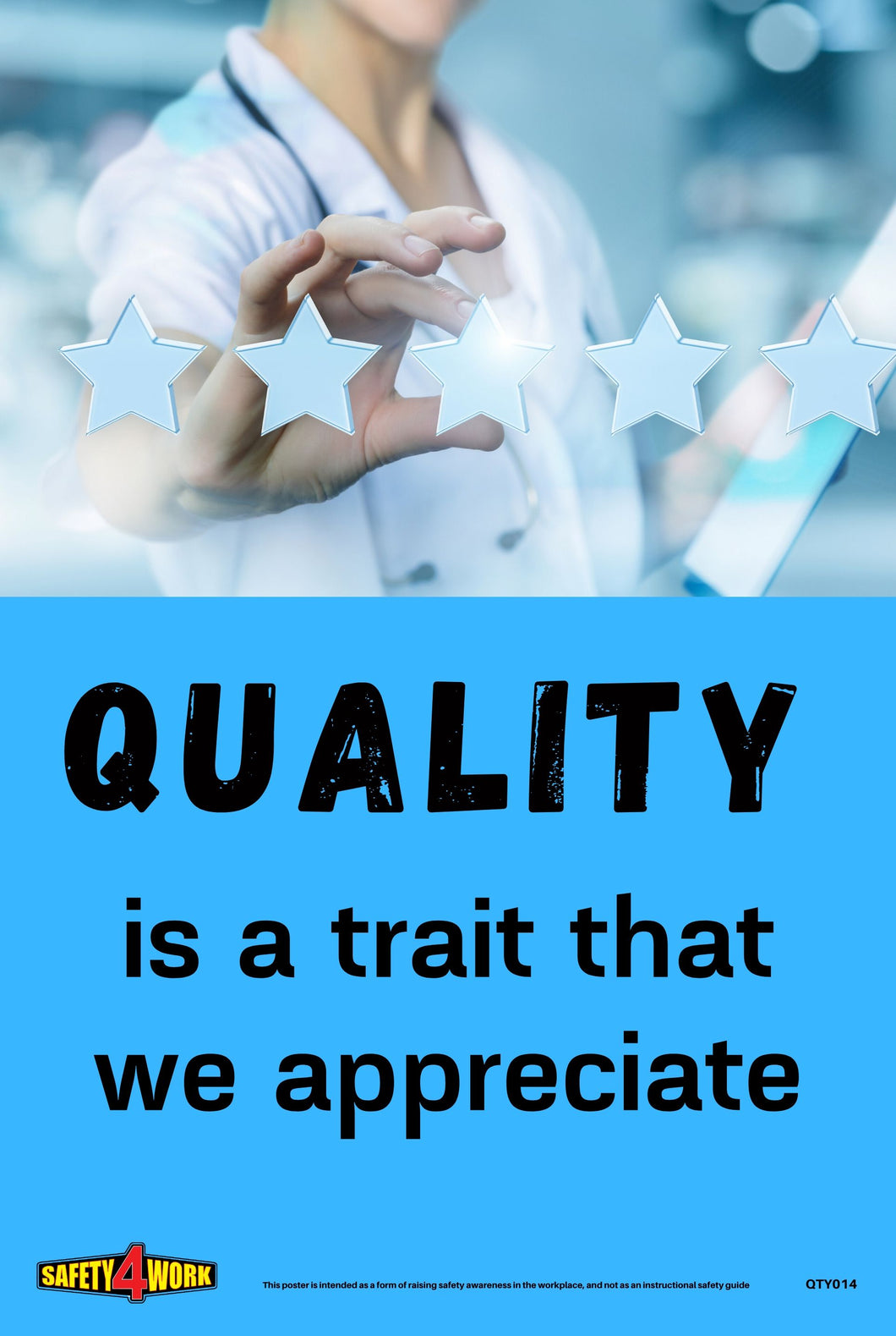 QTY014- Quality Workplace Safety Poster