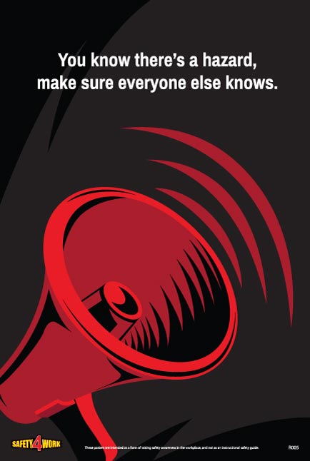 R005- Reporting Workplace Safety Poster