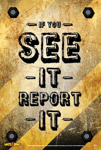 R012- Reporting Workplace Safety Poster