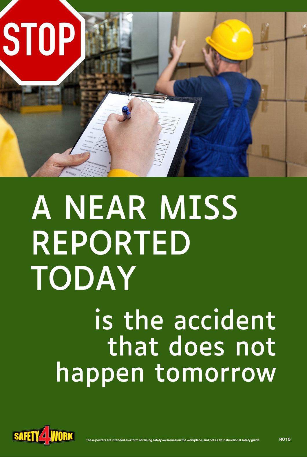 R015- Reporting Workplace Safety Poster