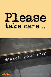S004- Slips&Trips Workplace Safety Poster