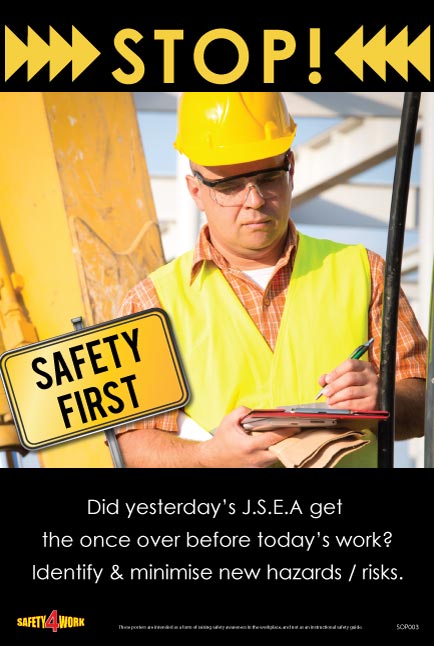 SOP003- SOP Workplace Safety Poster
