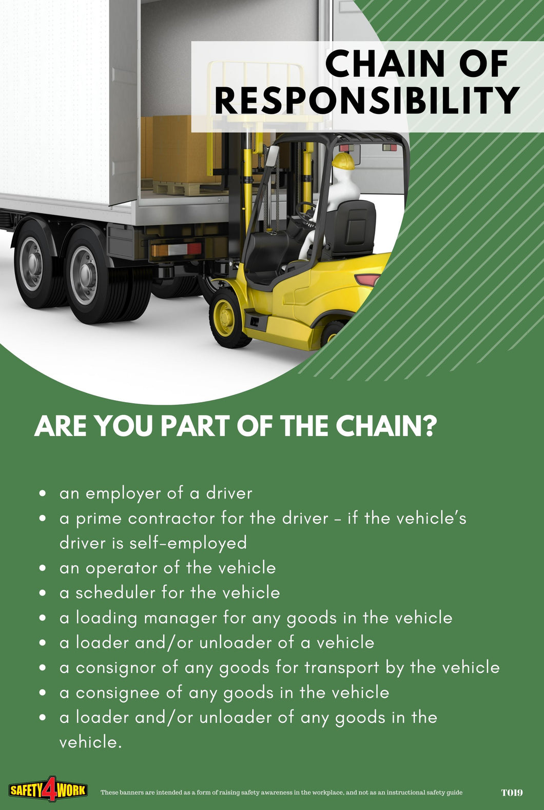 T019- Transport Workplace Safety Poster