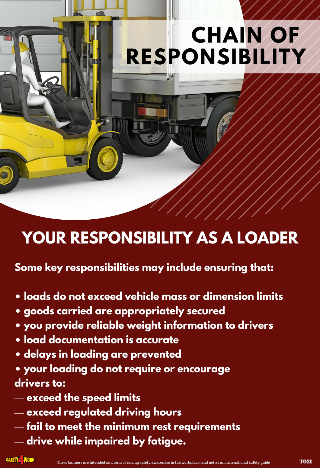 T021- Transport Workplace Safety Poster