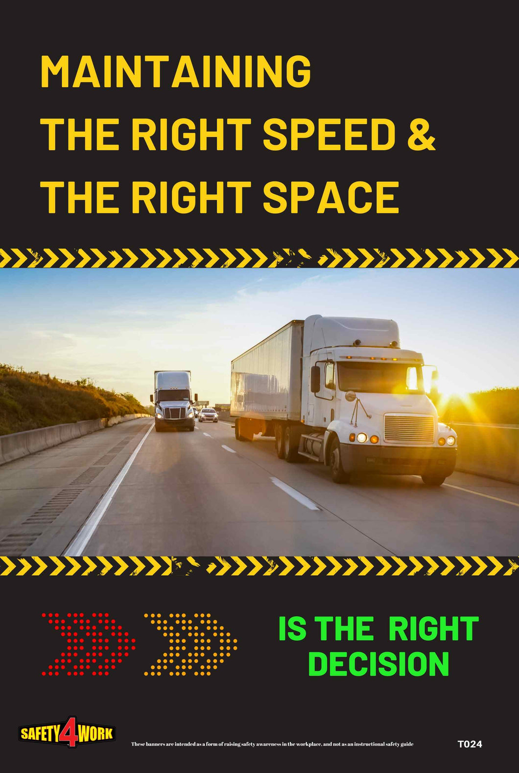 T024B- Transport Workplace Safety Poster
